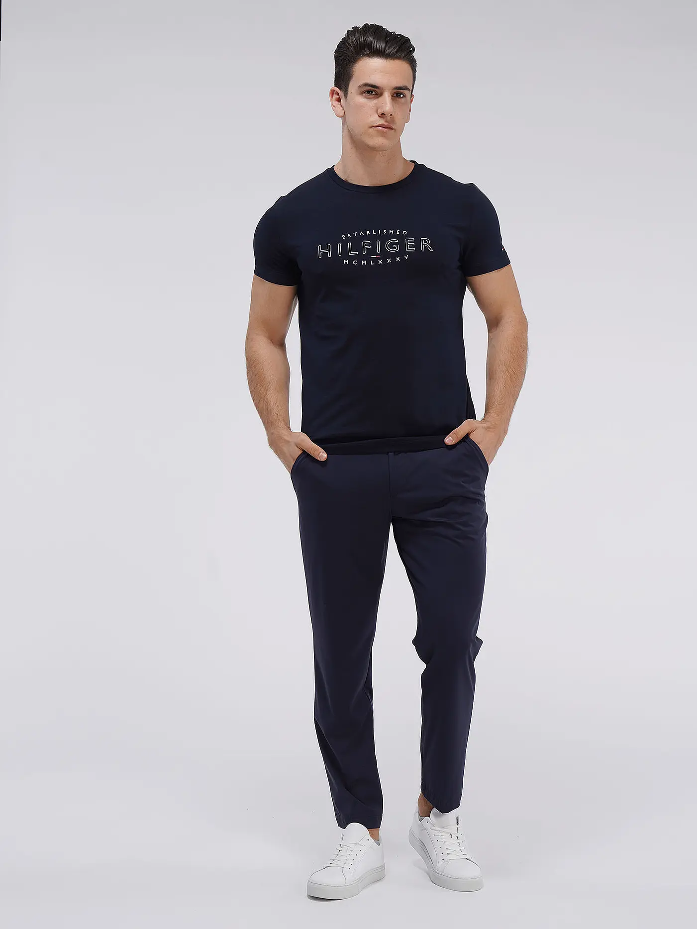 TOMMY HILFIGER | T-Shirt | blau